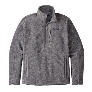 Patagonia Synchilla Pullover half zip Charcoal Fleece size M